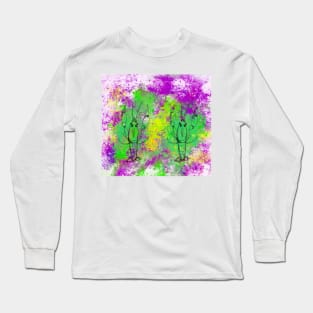 Crawfish Tye Dye Long Sleeve T-Shirt